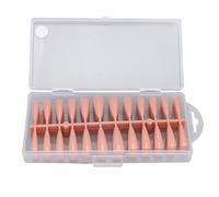 Ensemble de faux ongles artificiels Extra longs, couverture complète, couleur café au lait, pour Salon de manucure, usage domestique, fête de mariage, 240 pièces
