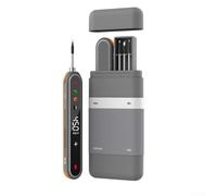 Ensemble de fer à souder compact sans fil avec affichage LCD haute définition et élément de chauffage rapide alimenté par des ports USB, parfait pour les réparations sur le terrain et l'assemblage de