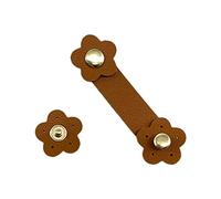 Ensemble De Fermoirs Sacs 10 Pièces Boucles En Cuir PU En Forme Fleur Fermoir Portefeuille Paquet Cartes Boucle Loquet Bricolage À Main Boutons À Pression Kit Bricolage Portefeuille