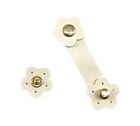 Ensemble De Fermoirs Sacs 10 Pièces Boucles En Cuir PU En Forme Fleur Fermoir Portefeuille Paquet Cartes Boucle Loquet Bricolage À Main Boutons À Pression Kit Bricolage Portefeuille