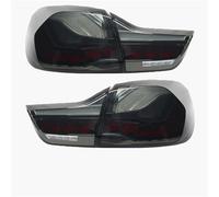 Ensemble De Feu Arrière Pour BMW Pour Série 4 Pour M4 2013-2020 Pour GTS F32 F36 F82 F83 Ensemble Feux Arrière Dragon Scale Feu Arrière LED Clignotant Frein DRL Lampe(BLACK 2013-2019)