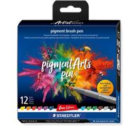 Ensemble De Feutres De Dessin Staedtler À PIGMENT - 12 Couleurs Assorties