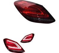 Ensemble de feux arrière pour Benz W205, clignotant dynamique, feu de stop à LED, Pour 19-21Rouge