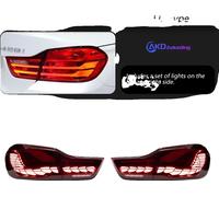 Ensemble de feux arrière pour BMW F32 F36 M4, 3400 lumens, clignotant dynamique, kit rouge uni