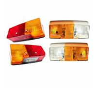 Ensemble de feux de combinaison avant et arrière pour tracteur Deutz-Fahr Massey Ferguson