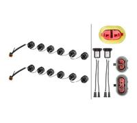 Hella Kit de feux diurnes LED 2Pt 010 458-731 Ledayflex 24/12V rond encastré limpide 120mm (jeu)