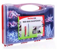 ENSEMBLE DE FICHES FISCHER REDBOX DUOPOWER + VIS 280 pièces.