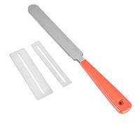 Ensemble de fichiers de guitare, outil de protection de kit de réparation de fichier de frette de guitare en acier inoxydable, accessoire 1 outil de meulage et 2 joints Fret Crowning File