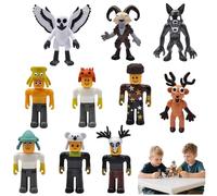 Ensemble de Figurines 99 Nuits dans la Forêt 10 Pièces Monstres et Animaux de la Forêt Jouets de Collection en Style Anime figurines pour enfants Idéal pour Enfants Fans de Jeux de Survie Fantastiques