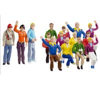 Ensemble De Figurines, Accessoires De Piste De Voiture Slot CARRERA