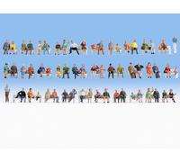 Ensemble De Figurines Assises H0 18402 Mega-Set