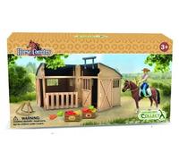 Ensemble de figurines Collecta, accessoires pour cavalier, écurie, emballage de