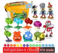 Ensemble de figurines d'action Plants vs Zombies, jouet cadeau pour garçons et filles, jeu de fan, fête d'anniversaire, PVZ, jouet2