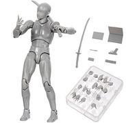Ensemble de figurines d'action Shf de 5,9 po | Figurines d'action Body Kun avec articulations mobiles, modèles de figurines de dessin pour artistes, modèle Body-Chan DX en PVC, ensemble d'art modèle