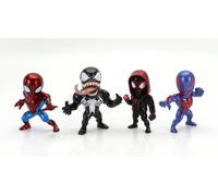 ENSEMBLE DE FIGURINES D'ACTION STATIQUES 4X AVENGERS SPIDER MAN MILES...