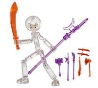 Ensemble de figurines d'anime, jouet de collection multi-articulations, modèle debout de 4,72 x 1,18 x 3,35 pouces avec armes d'assemblage, figurine d'exposition, d'anime d'action avec un desig