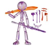 Ensemble de figurines d'anime, jouet de collection multi-articulations, modèle debout de 4,72 x 1,18 x 3,35 pouces avec armes d'assemblage, figurine d'exposition, d'anime d'action avec un desig
