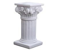 Ensemble de figurines de colonne grecque - Colonne romaine en résine - Sculpture colonne classique blanche - Décoration de table pour mariage, anniversaire, dîner, événement, fête, décoration