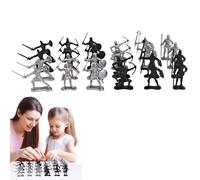 Ensemble de figurines de soldat romain, modèles de jouets à collectionner, figurines médiévales pour affichage de bureau, artisanat détaillé, collection d'ornements historiques, accessoires pour prése