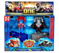 Ensemble de figurines - HASBRO - G03385L10 - Optimus Prime vs Megatron - Race Changers - 3,8 cm