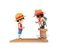 Ensemble De Figurines Officielles Banpresto One Piece Luffy Et Ace