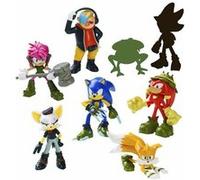 Sonic Deluxe Figures In Box 8 Units Multicolore