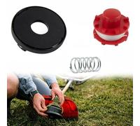 Ensemble de fil de bobine de débroussailleuse compatible avec 36/30 Li E Solo et AGILLO 36/255 BL Comprend une ligne de 26 1,5 m, un capuchon de bobine et un ressort