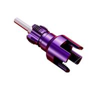 Ensemble de filetage de tubes en acier allié pour tuyaux en PVC MPP Tige à double usage Outil de prétraitement rapide des tuyaux