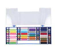 Ensemble de fils à coudre 64 couleurs, fil à coudre en polyester 50 yards, bobines de fil multifonctionnelles pour la couture à la machine et à la main, la broderie, les travaux ma