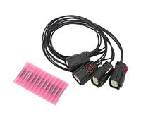 Ensemble de Fils de Connecteur de Bobine D'allumage, 9U2Z14S411EA WPT931 S2280 Fil de Connecteur de Bobine D'allumage pour C Max Edge Explorer Fusion Mustang avec 4 Faisceaux