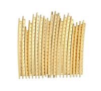 Ensemble de fils de frette de guitare en laiton, 20 pièces de fil de frette de touche haute résistance de 2,0 mm, pièces de rechange pour guitare électrique folk acoustique en