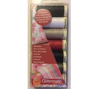 Ensemble De Fils Gutermann SEW ALL 100M Bobines X 7 Couleurs Assorties