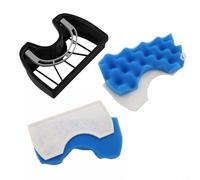 Ensemble de filtre avec réservoir à poussière pour série SC4300 SC4700, compatible avec DJ97-01041C DJ97-01040C, pour éponge style HEPA et panier filtre en plastique