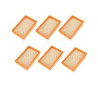 Ensemble de filtres 6 pièces, Compatible for aspirateur Karcher MV4 MV5 MV6 WD4 WD5 WD6, filtre de pièces de rechange
