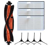 Ensemble de filtres à brosse latérale principale pour MOVA E20 Pro S800 - Pièces de rechange avec brosse à rouleau et filtres HEPA pour épilation d'animaux de compagnie nettoyage en profondeur