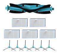 Ensemble de filtres à brosse latérale principale, pour Ultenic pour T20 Pro, pour T10 Lite pour Honor Choice S3 Plus R3, pièces de rechange pour aspirateur robot, avec 5 filtres et 6 brosses latérales