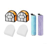 Ensemble de filtres à brosse rouleau compatible avec Shark pour Hydrovac pour aspirateurs Messmaster Wd161 Wd261 Aw261 Wd101 Wd201 Wd201 Wd100 Wd200 Aw201 Wd200c Wd201c Accessoires en microfibre de