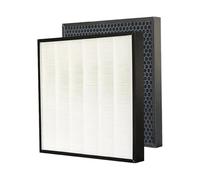 Ensemble De Filtres À Charbon Actif For Filtre Hepa De Collecte De Poussière 340 X 340 Mm, Compatible Avec Le Purificateur D'air Samsung AC-505CMAGA, Haute Efficacité, Faible Bruit(Set)
