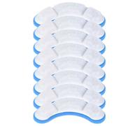 Ensemble de filtres à eau pour animaux de compagnie - Lot de huit tampons de purification, insert Clean pour, support d'hydratation | Les couches de filtration avancées éliminent efficacement les impu