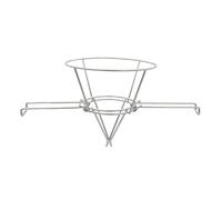 Ensemble de filtres à sirop d'érable - Support de cône de filtre à huile de cuisson | Support de filtre à huile pour friteuse avec bras pliables | Support de filtre à huile | Passoire réutilisable en