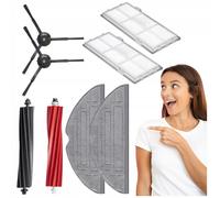 Ensemble de filtres, brosses, rouleaux et serpillères pour le robot Roborock S8