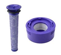 Ensemble de filtres. Compatible avec les aspirateurs sans fil Dyson V7/V8. Pièces de rechange for préfiltre et post-filtre.(Filter Set1)