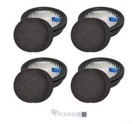 Ensemble de filtres d'aspirateur de rechange avec brosse pour Afoddon A200 Pro A200 pour Orfeld B08 C10A C10G pour nequare pour modèles S12 S25 S26
