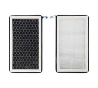 Ensemble de filtres de climatisation pour Tesla Model 3 Y, système de filtration au charbon HEPA et purificateur d'air d'habitacle automobile avec kit de montage