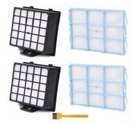 Ensemble de filtres de moteur pour aspirateur compatible avec VSZ3 Z3.0 VS06G et Bosch BSG6 BSGL3 BSGL4 Series Kit de pièces de rechange pour aspirateurs de sol