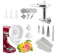 Ensemble de filtres de rechange 3 en 1 pour fruits et légumes - Comprend un hachoir alimentaire et un accessoire KN12AP pour presse-agrumes, compatible avec tous les mixeurs KitchenAid
