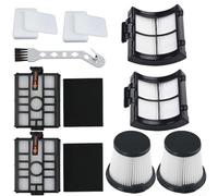 Ensemble de filtres de rechange IW3511 conçus pour les aspirateurs Shark Detect Pro IW1111 IW1120 IW3120 IW3511 IW3615 avec éléments en mousse et HEPA réutilisables