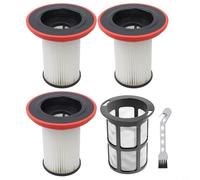Ensemble de filtres de rechange pour aspirateur sans fil Bosch Unlimited Series 8 avec filtre HEPA et brosse de nettoyage, modèles compatibles 12023350 12023349 BCS8214 BBS8213(B)