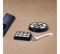 Ensemble de filtres de rechange pour aspirateurs Bosch BBZ152EF - Protection du moteur + filtres d'échappement avec brosse de nettoyage - Compatible avec BGC05, BGS05, BGC05A220A, BGC05A322, BGC05A320