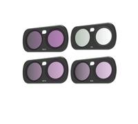 Ensemble de filtres d'objectif pour Insta360 Luna Ultra Verre Optique Filtres Magnétiques pour Appareil Photo ND/UV/CPL/Star/Black Mist (4-Piece Set: CPL/ND8/ND16/ND32)